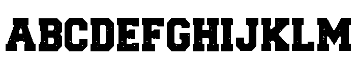 Varsity Damage Regular FONT