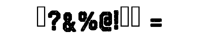 Varsity Destroy Regular Font OTHER CHARS