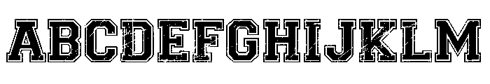 Varsity Distressed Varsity Distressed FONT