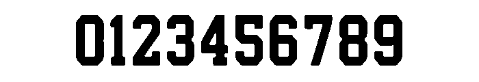Varsity Famous Font OTHER CHARS