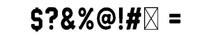 Varsity Famous Font OTHER CHARS