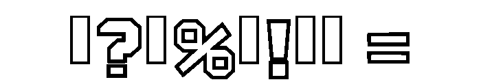 Varsity Frame Regular Font OTHER CHARS