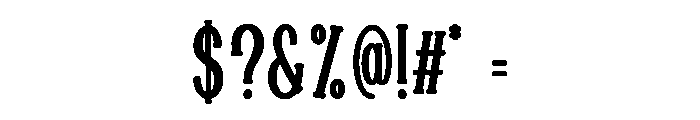 Varsity Graduate Font OTHER CHARS
