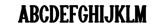 Varsity Graduate Font UPPERCASE