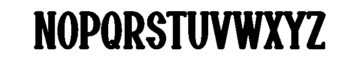 Varsity Graduate Font UPPERCASE
