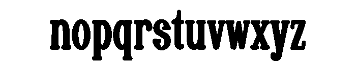 Varsity Graduate Font LOWERCASE