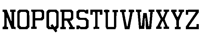 Varsity Heroes Regular Font LOWERCASE