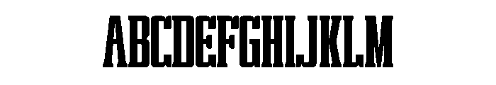 Varsity Holiday Regular Font UPPERCASE