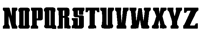 Varsity Legacy Regular Font UPPERCASE