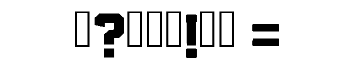 Varsity Master Regular Font OTHER CHARS