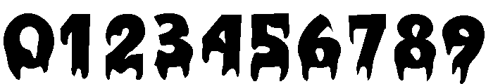 Varsity Melt Font OTHER CHARS