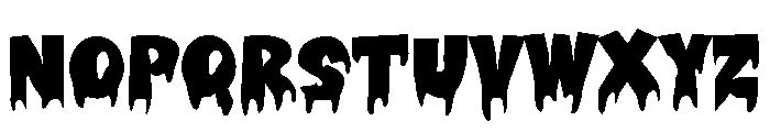 Varsity Melt Font UPPERCASE