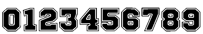 Varsity Modern Regular Font OTHER CHARS