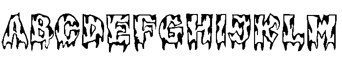 Varsity Monster Droplet FONT