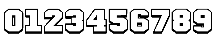 Varsity Outline Regular Font OTHER CHARS
