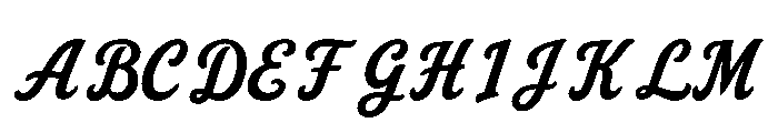 Varsity Regular Font UPPERCASE
