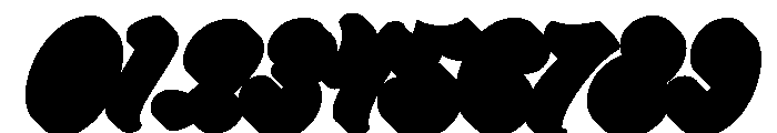 Varsity Relaxa Script Extrude R Font OTHER CHARS