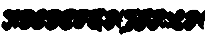 Varsity Relaxa Script Extrude R Font UPPERCASE