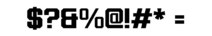 Varsity Relaxa Slab Serif Reg Font OTHER CHARS