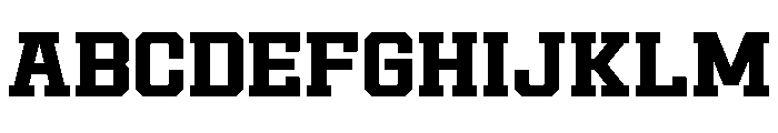 Varsity Relaxa Slab Serif Reg FONT