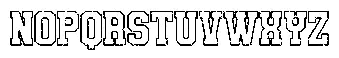 Varsity Season Regular Font UPPERCASE