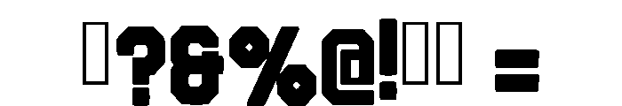 Varsity Second Regular Font OTHER CHARS
