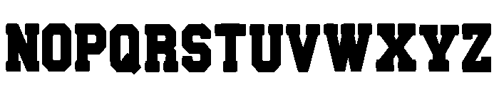 Varsity Second Regular Font LOWERCASE
