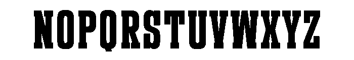 Varsity Senior Font UPPERCASE