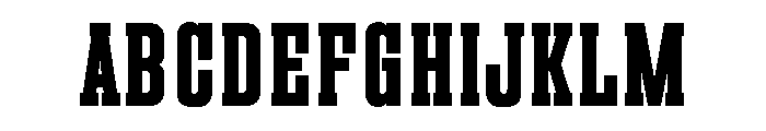 Varsity Senior FONT