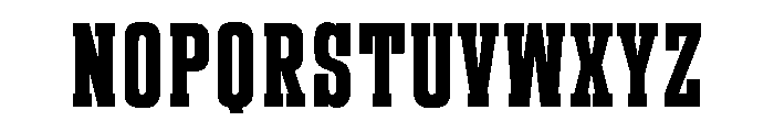 Varsity Senior Font LOWERCASE