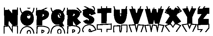 Varsity Simple Stacked Font LOWERCASE