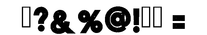Varsity Space Regular Font OTHER CHARS