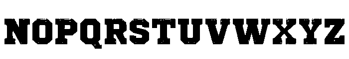 Varsity Stamp Regular Font LOWERCASE