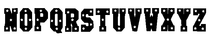 Varsity Star Regular Font LOWERCASE