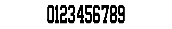 Varsity Striker Font OTHER CHARS