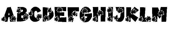 Varsity Thanksgiving Font UPPERCASE