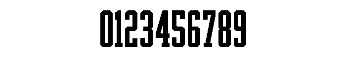 Varsity Thin DEMO Font OTHER CHARS