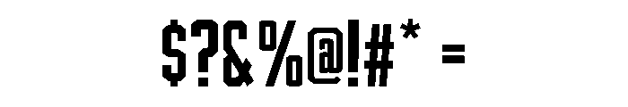 Varsity Thin DEMO Font OTHER CHARS