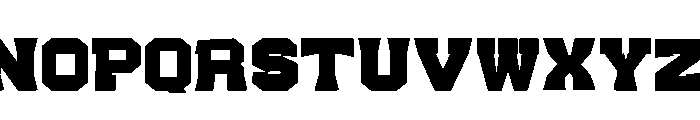 Varsity Union Regular Font UPPERCASE
