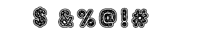 Varsity With Grunge 2 Regular Font OTHER CHARS