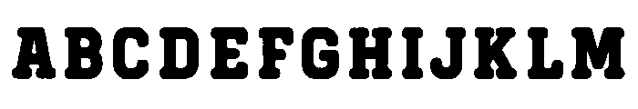 Varsity With Grunge Regular FONT