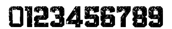 Varsity Wreck Regular Font OTHER CHARS