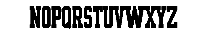 VarsityEdgebyQF Font UPPERCASE