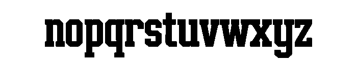 VarsityEdgebyQF Font LOWERCASE