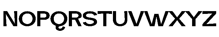 Vasted Font UPPERCASE