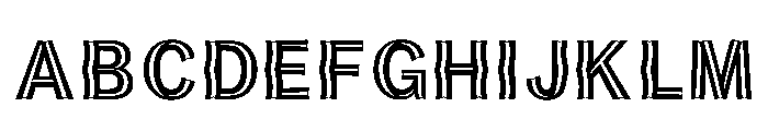 Vault Regular Font UPPERCASE