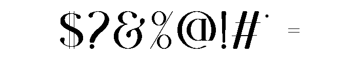 Vaurell Font OTHER CHARS