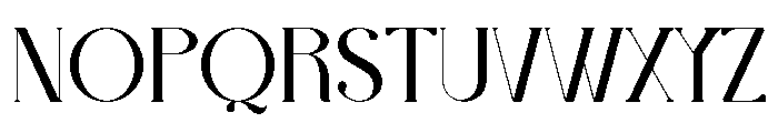 Vaurell Font UPPERCASE