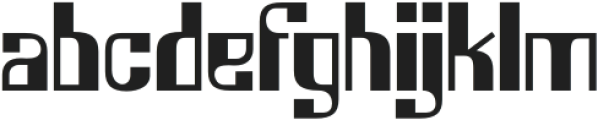 VAKULTA-Regular otf (400) Font LOWERCASE