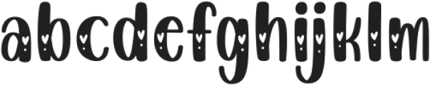 VALENTINE DAY otf (400) Font LOWERCASE